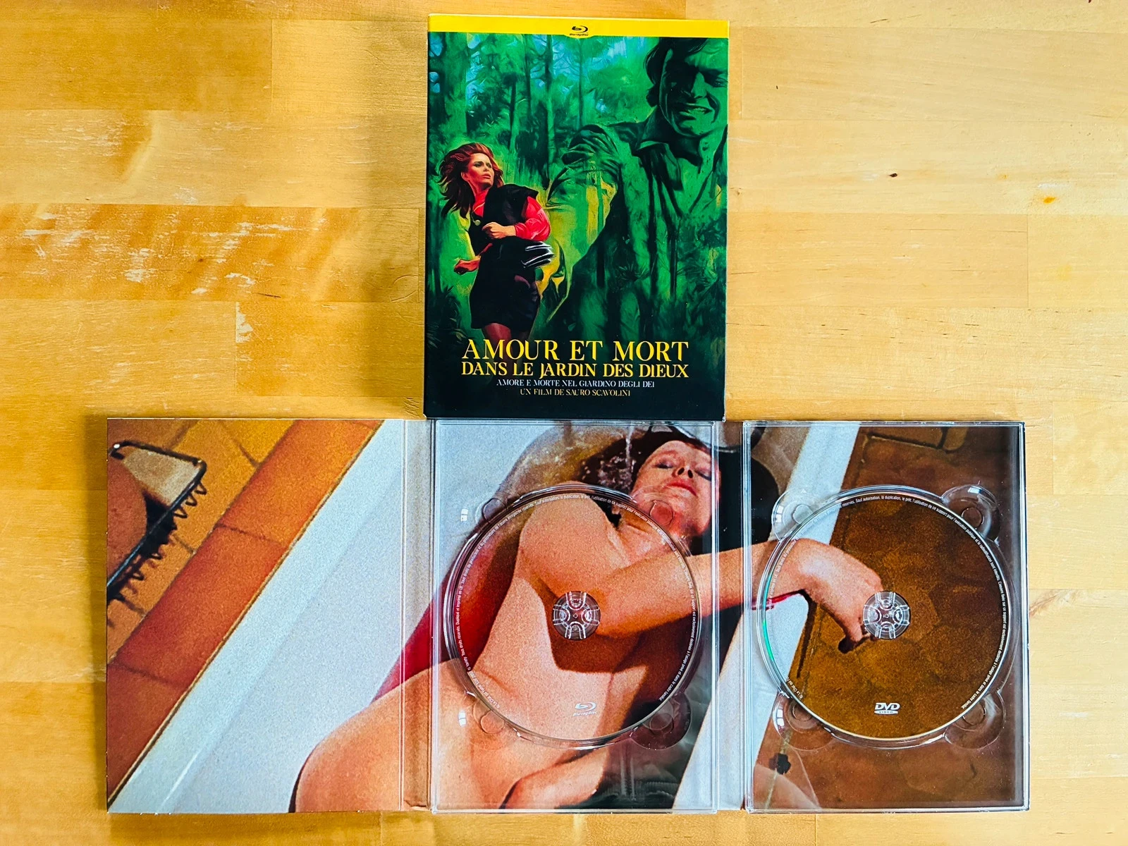 Caja Blu-ray DVD Amor y Muerte en el jardín de los Dioses edición El gato que fuma. – photo 3